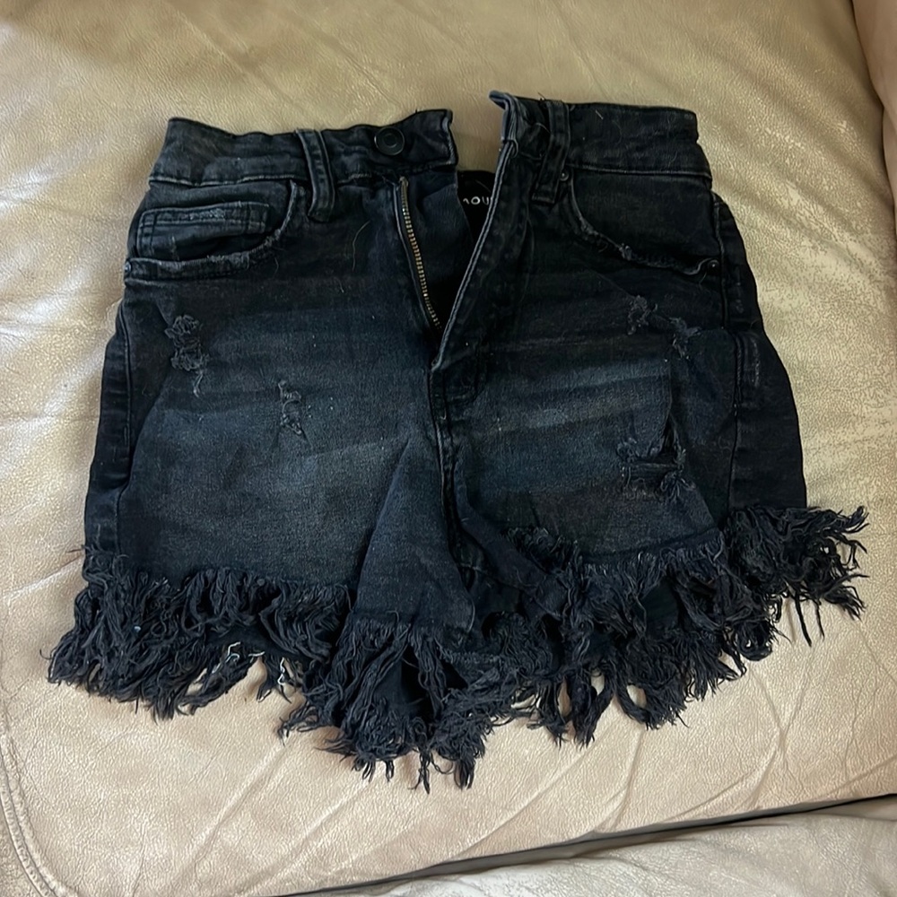 Fringe shorts